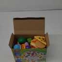 Joyin 50 Piece Set of Kitchen Toys, Dinnerware, Dummy Fruits, Vegetables, Plastic Accessories for Children Educational Learning Toy, Role Play Gift, Easter Basket Stuffers