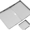 CaptainGrill Grease Tray with Catch Pan - Dyna Glo Grill Replacement Parts, Universal Drip Pan for 4/5 Burner Gas Grill Models from Dyna Glo, Nexgrill, Expert Grill, Kenmore, BHG and More (24"-30")