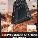 3 x LeYi for Moto G-Stylus-2025 Case:      Motorola G Stylus 2025 Case with Screen Protector, Military-Grade Protection with Kickstand for Motorola Stylus 5G 2025 Case, Black