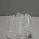 Yinkin 50 Pcs 2 oz Plastic Martini Glasses Disposable Clear Cocktail Dessert Parfait Glasses Unbreakable Mini Martini Cups for Wedding Party Bowl Ice Cream (Stem)