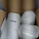 Outdoor Chair Cushions for Patio Furniture with Waterproof Detachable Cover, Deep Seat Couch Cushion Replacement and Backrest Pillow for Sectional Sofa, 25.6 x 25.6 Inch, Dark Grey, Set of 2