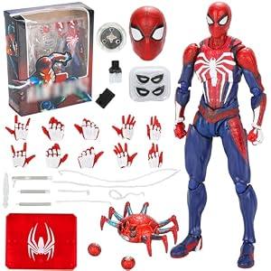 Movie Themed Action Figures Toy, Upgrade Suit Game Edition Figure Toy, 6-Inches/15cm Hand Office Aberdeen Decoration Model Painting Box Set for Collections Display Birthday Party Gift