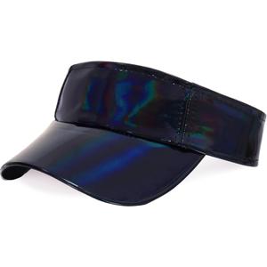 Marrywindix 1 Piece of Sport Wear Athletic Visor Sun Sports Visor Hat Laser Visor Adjustable Cap for Women and Men (One Size)