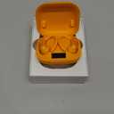 Ear Buds Wireless Earbuds Bluetooth Headphones with 60H Playtime LED Display Case, Over-Ear Hook with Mic, Stereo Sound, Easy Button Controls, Sports Earphones for Running Workout Gym Orange