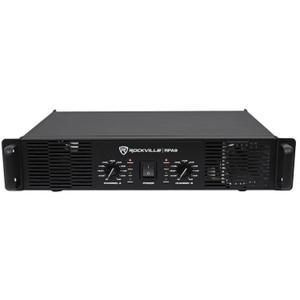 Rockville RPA9 3000W Peak/800W RMS 2 Channel Power Amplifier, High Output, Durable Build, Versatile Inputs, for DJs and Pro Audio