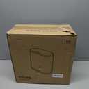 Yieach White 3.17 Gallon Slim Small Bathroom Trash Can with Lid,12L Plastic Thin Trashcans and Covered Wastebasket,Pet or Dog Proof Garbage Can for Bedroom,Rv,Dorm,Office and Lidded Bathroom Trashcan