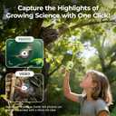 Rechargeable Kids Borescope Snake Camera Toy with Light: STEM Science Educational Birthday Gift Ideas for 4 5 6 7 8 9 10 Years Old Boys Girls Outdoor Nature Exploration Activities/Games