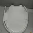 YASFEL Toilet Seat with Toddler Toilet Seat Built in, Plastic, Elongated Slow Close with Magnets For Potty Training For Kids & Adults (White, 18.5)