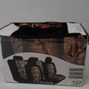 Pilot Automotive SC-5025E Black 10-Piece Camo Mesh Seat Cover