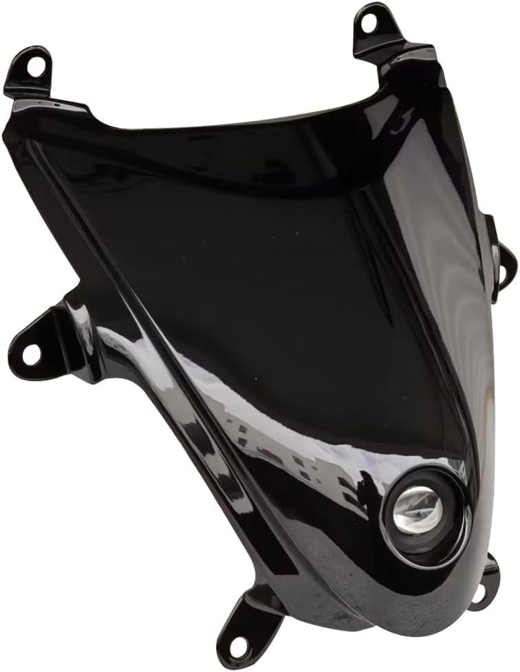 Front Head Light Lamp Cover Compatible With Suzuki Hayabusa GSXR1300 2008-2020 (BLACK)
