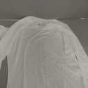 CL convallaria 2 Pack Compression Shirts Men Long Short Sleeve Cooling Dry Rash Guard Athletic Workout T Shirt for Sports (White, XX-Small)