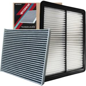 Cabin and Engine Air Filter Kit for Hyundai Sonata 2020-2025, Tucson 2022-2025, Santa Cruz 2022-2025, Santa Fe 2021-2025,For Kia K5 2021-2025,Sorento 2021-2025,For Sportage 2023-2025  Not For Hybrid
