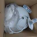 Progress Lighting P4402-29 Opal Cased Globes Provide Evenly Diffused Illumination White Cord, Canopy and Cap, Satin White