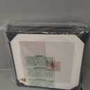 4 Piece Framed Neutral Abstract Wall Art Set, Tan and Black Geometric Modern Pictures Prints, Minimalist Luxury Paintings Artwork for Bedroom, Bathroom, Hallway and Living Room, 12x12 Inch