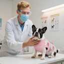 Kuoser Recovery Suit for Dogs Cats After Surgery, Professional Pet Recovery Shirt Dog Abdominal Wounds Bandages, Substitute E-Collar & Cone,Prevent Licking Dog Onesies Pet Surgery Recovery Suit (M, Pink)