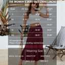 Women's 2025 Summer Boho Tiered Maxi Skirt Flowy A-Line Elastic Waist with Pockets Trendy Beach Long Skirts (XXL)