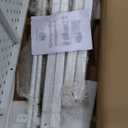 Wheelchair Ramp with Handrails for 5-12" Rise, Heavy Duty Handicap Ramp with Adjustable Flap, Portable Ramp for Home Steps, Stairs, Doorways, Curbs, Waterproof & Rust-Proof, 440 lbs Capacity