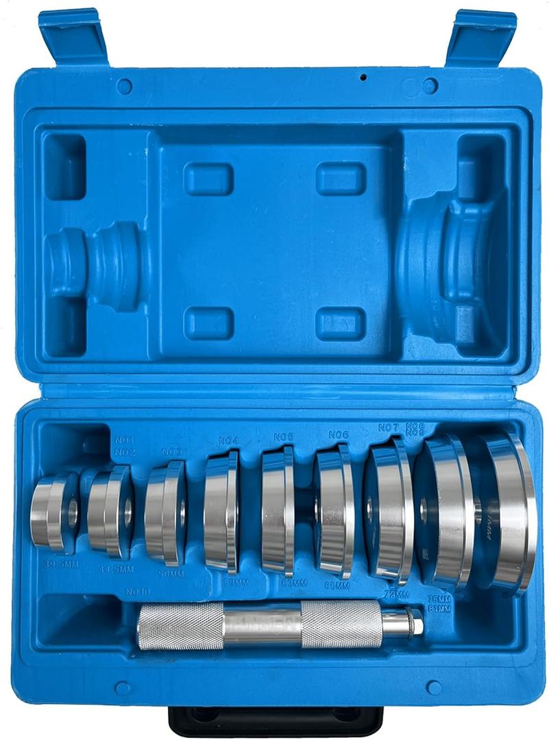 Bearing Race and Seal Driver Set 10pcs Seal Installer Race Driver Kit for Automotive Bearing Installation