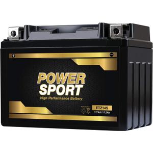 ExpertPower YTZ14S / YTZ12S Motorcycle Battery ETZ14S - SLA AGM 12V 11.2Ah 230 CCA for VT750C Shadow Spirit Aero, 12 Volt Generator, AN400 Burgman Scooter Battery with Nut & Bolt Terminals