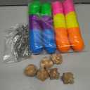 PullCrease 36 Set Easter Brain Teaser Puzzles Basket Stuffers Include 36 Fillers Eggs and 36 Brain Teaser Puzzles for Teens Adults Easter Egg Hunt Gifts IQ Education Smart Toys Family Games Favors