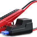 VTOMAN Portable Replacement Jumper Cable,10 Safety Protections 12V Car Booster Clamp Cable for X1,X3,X5,X7,V10,V10 Pro Jump Starter, Car Jump Start Battery Booster Cable