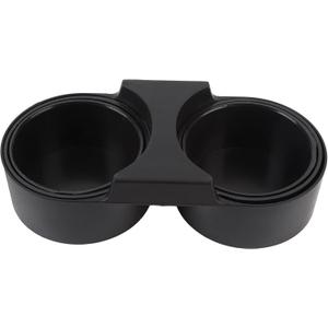 Center Console Dual Cup Holder, ABS Material Cup Holder Inserts for C7 2014-2019 Car Cup Holder Expander Replacement for Mobile Phones, Wallet, C7 Accessories