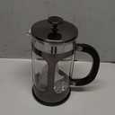 Veken French Press Coffee Maker 34oz, No Plastic Touching Cafe,Thickened Glass Stainless Steel Brewer, Cold Brew Cafetera Tea pot for Kitchen Travel Camping, Gifts, Decor, Bar Accessories, Dark Pewter