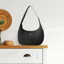 Babysun Mini Shoulder Bag Women Nylon Crescent Bag Underarm Shoulder Purse Women's Shoulder Handbags Small Tote Bag