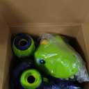 Dinosaur Shooting Toys for Kids 3-5 Years, Movable Target Shooting Games with 2 Air Pump Launcher, Interactive Competition Game Gift for Boys and Girls Ages 3 4 5 6 7 8 Years Old