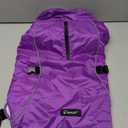 EMUST Dog Winter Coat, Thick Windproof Pet Jacket Winter, Pet Cold Weather Coats for Dog, Purple, XXL