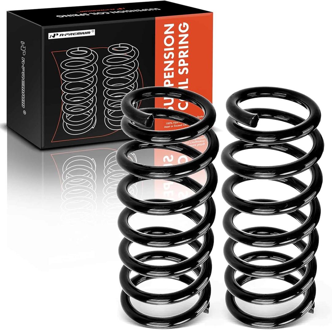 A-Premium 2Pcs Rear Suspension Coil Spring Set Compatible with Honda Pilot 2003-2008 & Acura MDX 2003-2006 3.5L, Driver and Passenger Side, Replace# 52441S3VA04