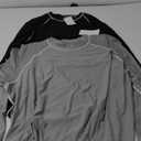 Liberty Imports 2-Pack Men's UV Long Sleeve Swim Shirts Loose Fit Rash Guards (XX-Large)
