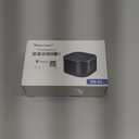 Magicteam White Noise Machine with 20 Non Looping Natural Soothing Sounds Memory Function 32 Levels of Volume Powered by AC or USB and Sleep Sound Timer Therapy for Baby Kids Adults Black