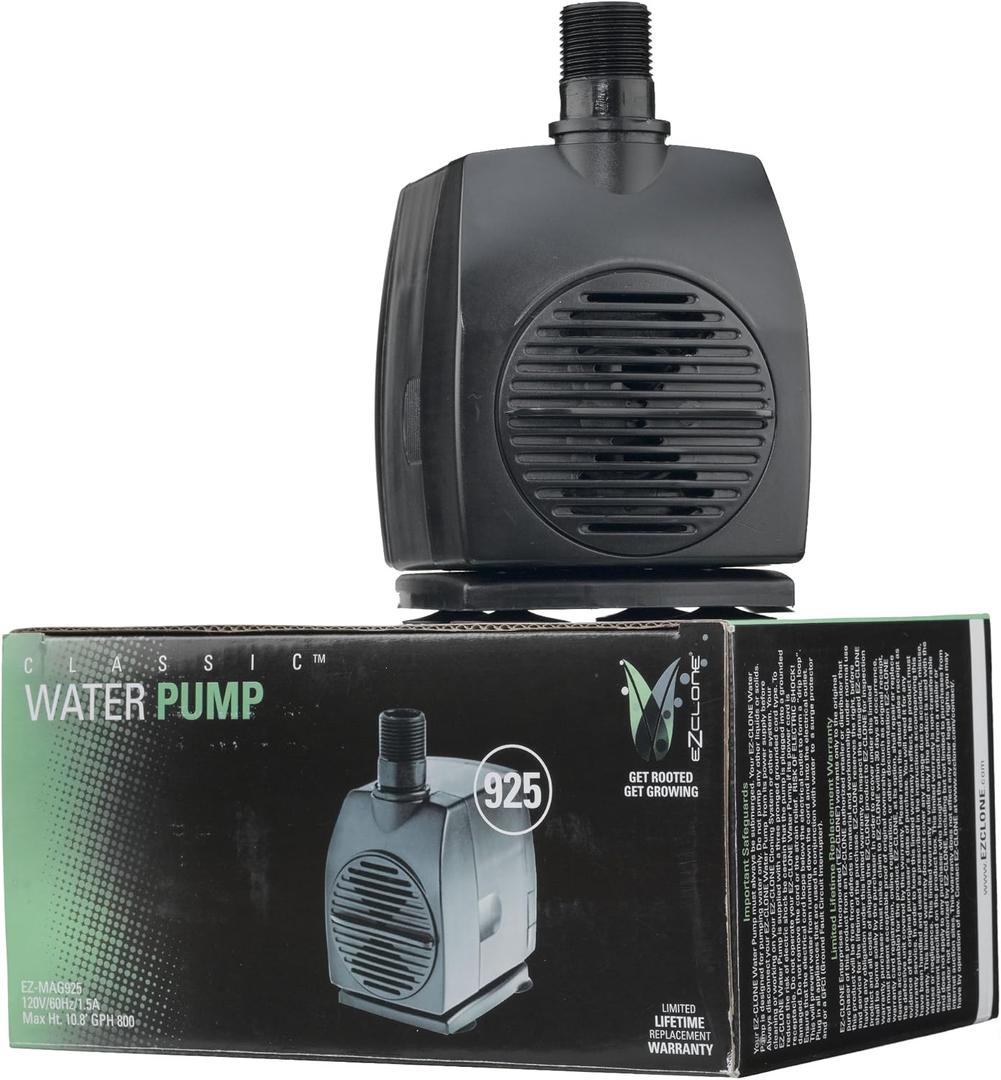 Ez Clone 925 Water Pump Plant Cloning Equipment, 800 GPH
