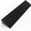 Henka 4" Rise Threshold Ramps for Doorways, Wheelchair Ramp for Home Steps, Door Threshold Ramp with Anti-Slip Surface (Color: Black, Size: 39x8.66x4in)