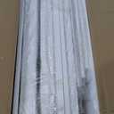 40" Coffee Bar Cabinet with Shelf, Craft Storage Cabinet with Doors, Wood Cabinet, Charming Carved Motif, Entry Way Cabinet with Storage, Sideboard Buffet for Living Room, Kitchen, Distressed White