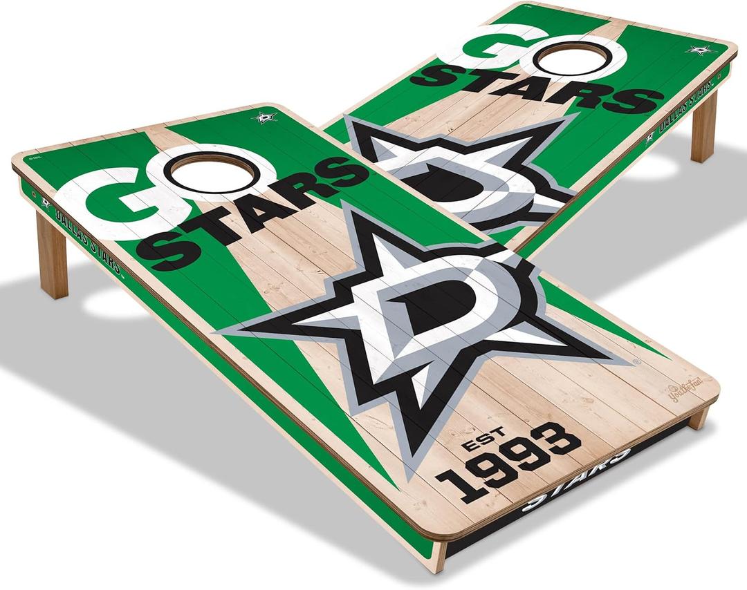 YouTheFan NHL 2 x 4 Professional Wood Cornhole Game
