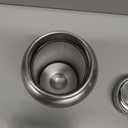 Vacuum Insulated Stainless Steel Water Bottle with Tea Infuser - Wide Mouth,BPA-Free, Leak- Proof,Keeps Cold 24H/ Hot 12H- Ideal for Travel,Office, Gym (17 Ounces)