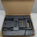 Folding Hand Truck 500lbs, Portable Heavy Duty Dolly Cart, 6 Wheels Collapsible Luggage Cart with 2 Elastic Ropes - Compact Trolley Cart for Easy Moving - Ideal Hand Cart for Travel and More (17, Black)