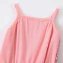 Baby Girls Tutu Dress Long Sleeve Toddler Sleeveless Dresses Infant Tulle Sundress (12 Months, 0-1sequin Pink Rainbow)