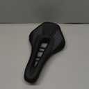 Mountain Road Bike Fit for Seat Hollow Cycling PU Leather Bicycle Short Nose Wide Perforated Saddle (1PC)