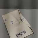 Aesthetic Canvas Tote Bag for Women - Sturdy Cloth Cotton Totes Bag with Pattern Shoulder Bag