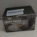 FineMade Compact Roti Maker, 8'' Electric Tortilla Maker Machine, Maquina Para Hacer Tortillas, Crepe Maker,Electric Tortilla Press, Prensa Para Tortillas, Recipe Included, Black