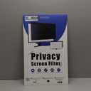 [2-Pack] 24 Inch Privacy Screen for Computer Monitor 16:9 Aspect Ratio, Eye Protection Anti Blue Light Glare Shield, 24inch Removable Black Blackout Anti Spy Desktop Security Private Filter