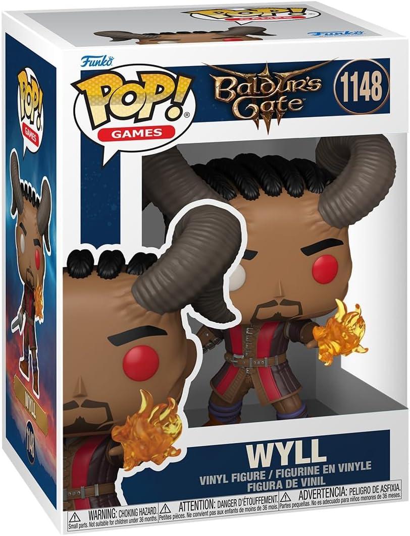Funko Pop! Games: Baldur's Gate 3 - Wyll - Collectable Vinyl Figure - Gift Idea - Official Merchandise - Toys for Kids & Adults - Video Games Fans - Model Figure for Collectors and Display