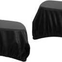 2pcs Chair Seat Cover for Dining Room Stretchable Chair Protector Easy to Clean Modern Style (48.00X36.00X1.00CMx2pcs)