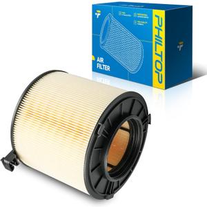 PHILTOP Engine Air Filter, CA12268 Compatible with Audi Q5 2018-2025, A4 Quattro 2017-2025, A5 Sportback, SQ5, A5 Quattro, S5 Sportback, Q5 PHEV, Q5 Sportback, A4 allroad, S4, S5, A4