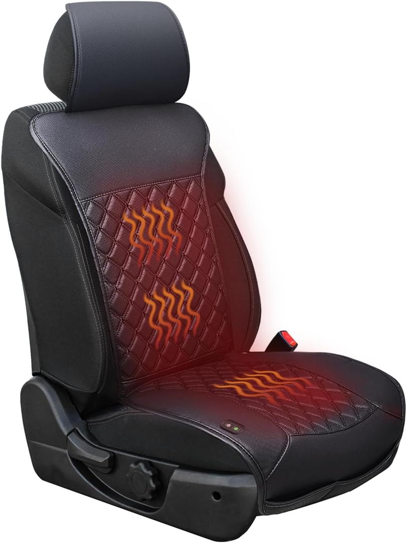 Universal Seat Cushion, Comfortable Seat Cover with Full Back Support in Winter