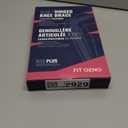 Fit Geno Hinged Knee Brace for Meniscus Tear: Adjustable Support for Knee Pain w/Built-in Side Stabilizers & Removable Metal Hinges for ACL MCL Injury or Surgery Recovery - Men and Women (Plus fits XXL/3XL/4XL, Black)