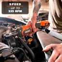 Pacroban 18V Brushless Cordless 1/4 in. Ratchet (Tool Only)